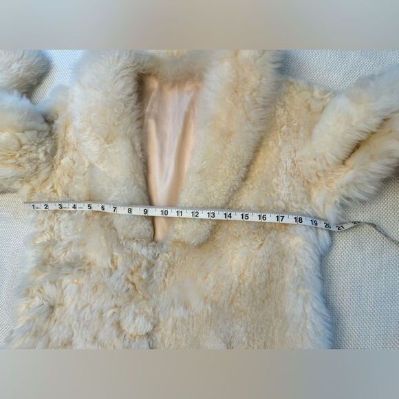 Vintage 1984 alpaca fur jacket with fur buttons Purchased new in L.A. 1980s  xs - Picture 14 of 16